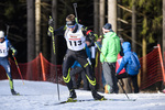 25.01.2020, xkvx, Biathlon DSV Deutschlandpokal Oberhof, Sprint - maennlich, v.l. Lukas Martins (Germany)  / 