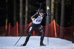 25.01.2020, xkvx, Biathlon DSV Deutschlandpokal Oberhof, Sprint - maennlich, v.l. Johannes Baumgardt (Germany)  / 