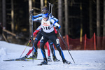 25.01.2020, xkvx, Biathlon DSV Deutschlandpokal Oberhof, Sprint - maennlich, v.l. Fabian Reich (Germany)  / 