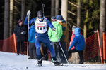 25.01.2020, xkvx, Biathlon DSV Deutschlandpokal Oberhof, Sprint - maennlich, v.l. Martin Schradstetter (Germany)  / 