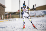 25.01.2020, xkvx, Biathlon DSV Deutschlandpokal Oberhof, Sprint - maennlich, v.l. Florian Baumann (Germany)  / 