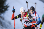 25.01.2020, xkvx, Biathlon DSV Deutschlandpokal Oberhof, Sprint - maennlich, v.l. Johannes Krey (Germany)  / 