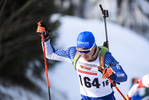 25.01.2020, xkvx, Biathlon DSV Deutschlandpokal Oberhof, Sprint - maennlich, v.l. Leonhard Pfund (Germany)  / 