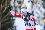 25.01.2020, xkvx, Biathlon DSV Deutschlandpokal Oberhof, Sprint - maennlich, v.l. Finn-Luis Tielke (Germany)  / 