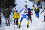 25.01.2020, xkvx, Biathlon DSV Deutschlandpokal Oberhof, Sprint - maennlich, v.l. Max Hanke (Germany)  / 
