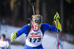 25.01.2020, xkvx, Biathlon DSV Deutschlandpokal Oberhof, Sprint - maennlich, v.l. Paul Guenther (Germany)  / 