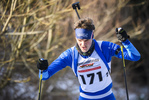 25.01.2020, xkvx, Biathlon DSV Deutschlandpokal Oberhof, Sprint - maennlich, v.l. Justin Stauss (Germany)  / 