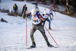 25.01.2020, xkvx, Biathlon DSV Deutschlandpokal Oberhof, Sprint - maennlich, v.l. Johann Weigelt  (Germany)  / 