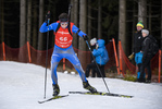 26.01.2020, xkvx, Biathlon DSV Deutschlandpokal Oberhof, Pursuit - maennlich, v.l. Frederic Messner (Germany)  / 