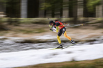 26.01.2020, xkvx, Biathlon DSV Deutschlandpokal Oberhof, Pursuit - maennlich, v.l. Leo Pestel (Germany)  / 