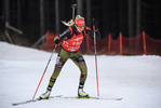 26.01.2020, xkvx, Biathlon DSV Deutschlandpokal Oberhof, Pursuit - weiblich, v.l. Jennifer Muenzner (Germany)  / 