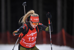 26.01.2020, xkvx, Biathlon DSV Deutschlandpokal Oberhof, Pursuit - weiblich, v.l. Jennifer Muenzner (Germany)  / 