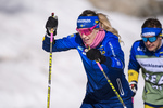 07.02.2020, xkvx, Biathlon IBU Cup Martell, Training Damen und Herren, v.l. Ingela Andersson (Sweden)  / 