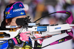 07.02.2020, xkvx, Biathlon IBU Cup Martell, Training Damen und Herren, v.l. Elisabeth Hoegberg (Sweden)  / 