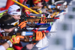 07.02.2020, xkvx, Biathlon IBU Cup Martell, Training Damen und Herren, v.l. Anna Maria Schreder (Austria)  / 