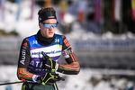 07.02.2020, xkvx, Biathlon IBU Cup Martell, Training Damen und Herren, v.l. Dominic Schmuck (Germany)  / 