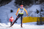 08.02.2020, xkvx, Biathlon IBU Cup Martell, Sprint Damen, v.l. Franziska Hildebrand (Germany) in aktion / in action competes