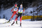 08.02.2020, xkvx, Biathlon IBU Cup Martell, Sprint Damen, v.l. Jenny Enodd (Norway) in aktion / in action competes