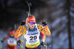 08.02.2020, xkvx, Biathlon IBU Cup Martell, Sprint Damen, v.l. Franziska Hildebrand (Germany) in aktion / in action competes
