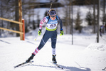 08.02.2020, xkvx, Biathlon IBU Cup Martell, Sprint Damen, v.l. Hallie Grossman (United States) in aktion / in action competes