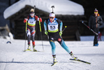 08.02.2020, xkvx, Biathlon IBU Cup Martell, Sprint Damen, v.l. Caroline Colombo (France) in aktion / in action competes
