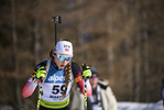 08.02.2020, xkvx, Biathlon IBU Cup Martell, Sprint Damen, v.l. Kirsten Daae Wiig (Norway) in aktion / in action competes