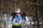 08.02.2020, xkvx, Biathlon IBU Cup Martell, Sprint Damen, v.l. Sophie Chauveau (France) in aktion / in action competes