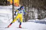 08.02.2020, xkvx, Biathlon IBU Cup Martell, Sprint Damen, v.l. Annie Lind (Sweden) in aktion / in action competes