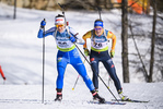 08.02.2020, xkvx, Biathlon IBU Cup Martell, Sprint Damen, v.l. Jenny Fellman (Finland) in aktion / in action competes