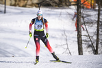08.02.2020, xkvx, Biathlon IBU Cup Martell, Sprint Damen, v.l. Kirsten Daae Wiig (Norway) in aktion / in action competes