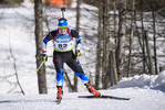 08.02.2020, xkvx, Biathlon IBU Cup Martell, Sprint Damen, v.l. Kadri Lehtla (Estonia) in aktion / in action competes