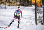 08.02.2020, xkvx, Biathlon IBU Cup Martell, Sprint Damen, v.l. Fabienne Hartweger (Austria) in aktion / in action competes