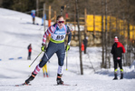 08.02.2020, xkvx, Biathlon IBU Cup Martell, Sprint Damen, v.l. Madeleine Phaneuf (United States) in aktion / in action competes