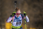 08.02.2020, xkvx, Biathlon IBU Cup Martell, Sprint Damen, v.l. Madeleine Phaneuf (United States) in aktion / in action competes