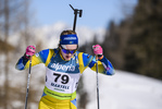 08.02.2020, xkvx, Biathlon IBU Cup Martell, Sprint Damen, v.l. Emma Nilsson (Sweden) in aktion / in action competes