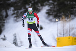08.02.2020, xkvx, Biathlon IBU Cup Martell, Sprint Herren, v.l. Peter Brunner (Austria) in aktion / in action competes