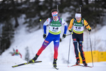 08.02.2020, xkvx, Biathlon IBU Cup Martell, Sprint Herren, v.l. Matej Baloga (Slovakia) in aktion / in action competes