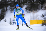 08.02.2020, xkvx, Biathlon IBU Cup Martell, Sprint Herren, v.l. Nikolaos Tsourekas (Greece) in aktion / in action competes