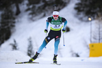 08.02.2020, xkvx, Biathlon IBU Cup Martell, Sprint Herren, v.l. Hugo Rivail (France) in aktion / in action competes