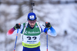 08.02.2020, xkvx, Biathlon IBU Cup Martell, Sprint Herren, v.l. Eligius Tambornino (Switzerland) in aktion / in action competes