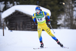 08.02.2020, xkvx, Biathlon IBU Cup Martell, Sprint Herren, v.l. Oskar Ohlsson (Sweden) in aktion / in action competes