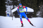 08.02.2020, xkvx, Biathlon IBU Cup Martell, Sprint Herren, v.l. Semen Suchilov (Russia) in aktion / in action competes