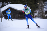 08.02.2020, xkvx, Biathlon IBU Cup Martell, Sprint Herren, v.l. Eligius Tambornino (Switzerland) in aktion / in action competes