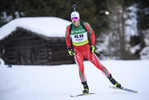 08.02.2020, xkvx, Biathlon IBU Cup Martell, Sprint Herren, v.l. Vladimir Oryashkov (Bulgaria) in aktion / in action competes