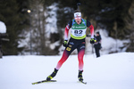 08.02.2020, xkvx, Biathlon IBU Cup Martell, Sprint Herren, v.l. Lars Helge Birkeland (Norway) in aktion / in action competes