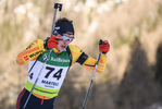 08.02.2020, xkvx, Biathlon IBU Cup Martell, Sprint Herren, v.l. Lucas Fratzscher (Germany) in aktion / in action competes