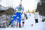 08.02.2020, xkvx, Biathlon IBU Cup Martell, Sprint Herren, v.l. Tuukka Invenius (Finland) in aktion / in action competes
