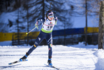 09.02.2020, xkvx, Biathlon IBU Cup Martell, Massenstart Damen, v.l. Nicole Gontier (Italy) in aktion / in action competes