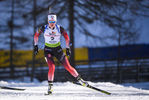 09.02.2020, xkvx, Biathlon IBU Cup Martell, Massenstart Damen, v.l. Karoline Erdal (Norway) in aktion / in action competes