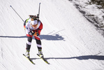 09.02.2020, xkvx, Biathlon IBU Cup Martell, Massenstart Damen, v.l. Simone Kupfner (Austria) in aktion / in action competes